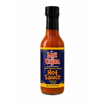 The lost Cajun Hot Sauce 6oz